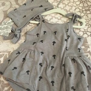 Kate Quinn ballerina sundress 3-6 months new with tags and hat